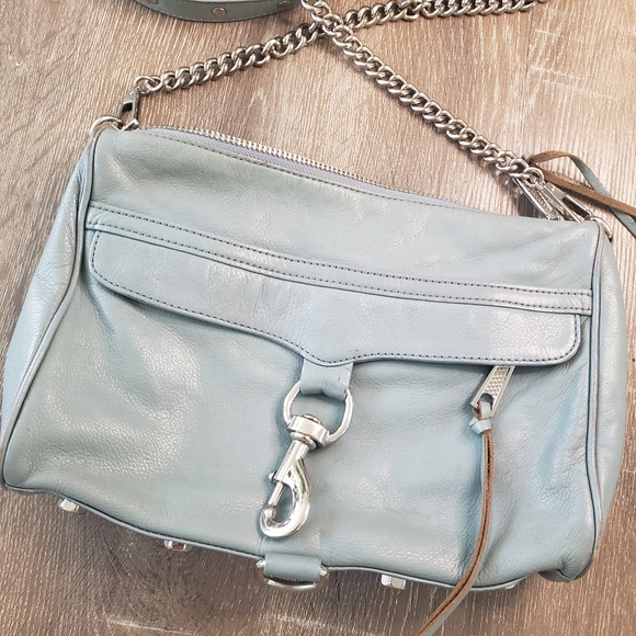 Rebecca Minkoff crossbody bag light blue - Picture 6 of 16